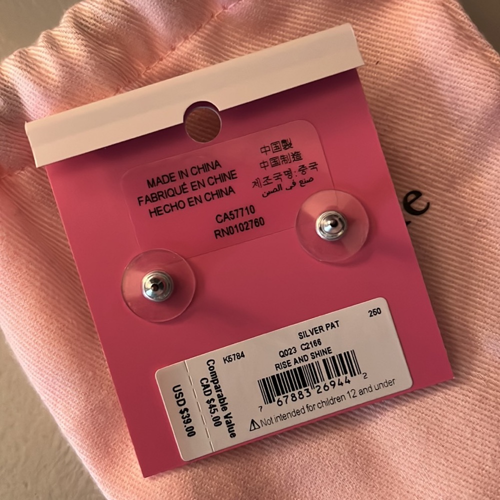 Kate Spade Large Studs - Picture 2 of 2